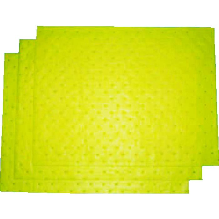 橋本 オイルシート イエロー 薬品対応 400mm×500mm (150枚入)(Tcode:3755487)