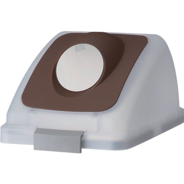 コンドル 屋内用屑入れ リサイクルトラッシュ SKL-35用 丸穴蓋 ブラウン(Tcode:3280152)