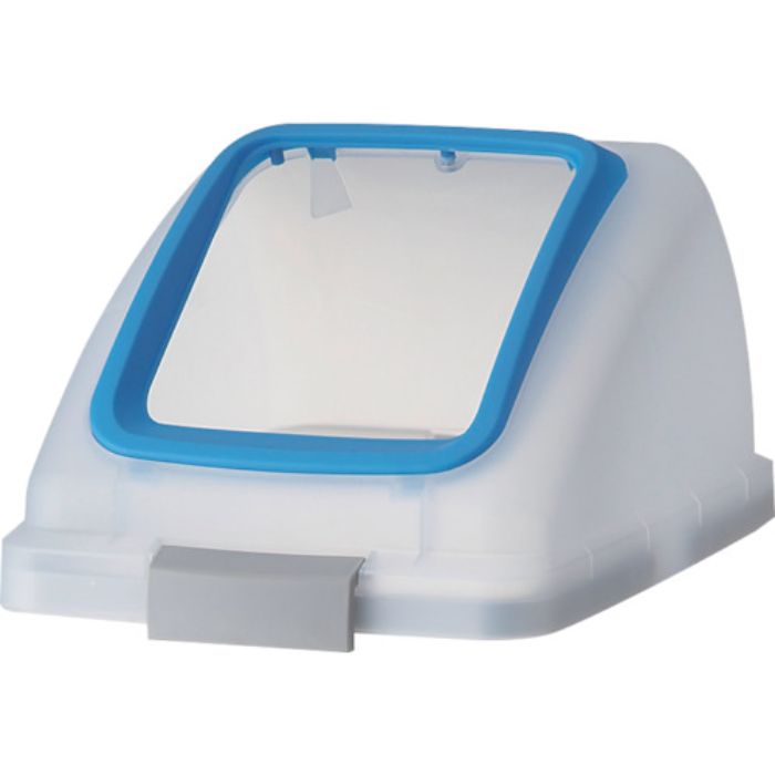 コンドル 屋内用屑入れ リサイクルトラッシュ SKL-50用 角穴蓋 青(Tcode:4414373)