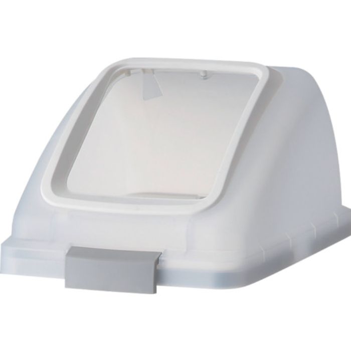 コンドル 屋内用屑入れ リサイクルトラッシュ SKL-50用 角穴蓋 白(Tcode:4414403)