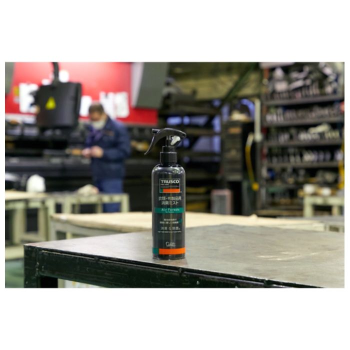 TRUSCO　消臭剤　Air　Forest　For　Factory　エアフォレスト　270ml　スプレー本体の説明画像3