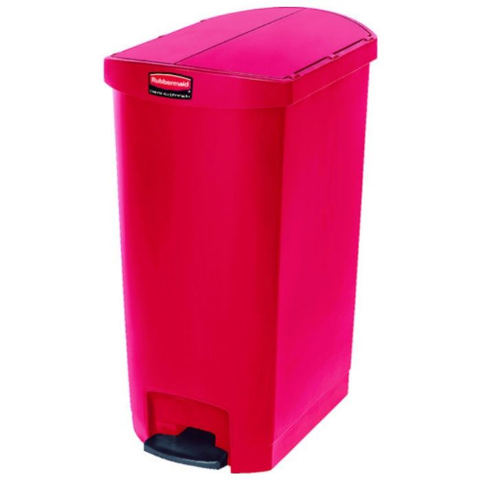 ラバーメイド　【売切廃番】スリムジムステップオンコンテナ　エンドステップ　68.1L　レッド