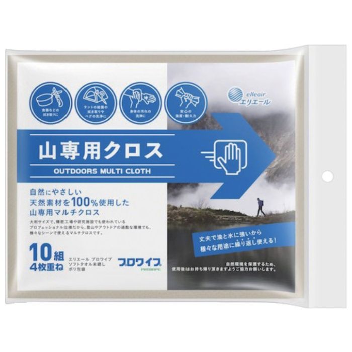 エリエール　プロワイプ　山専用クロス　1パック