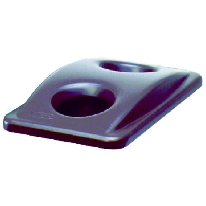 ラバーメイド　【売切廃番】スリムジムコンテナ用フタ　ボトル/缶廃棄用　ブラウン