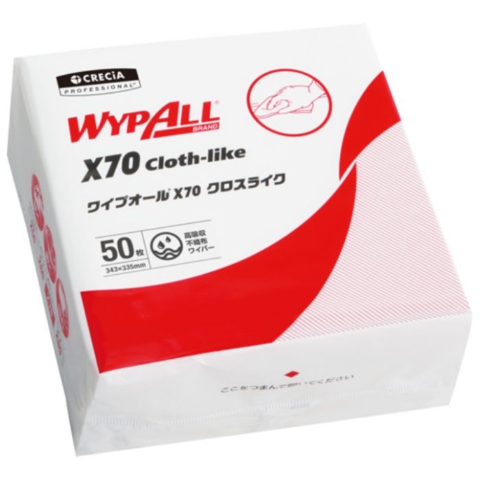 クレシア　ワイプオールX70　クロスライク　4つ折り