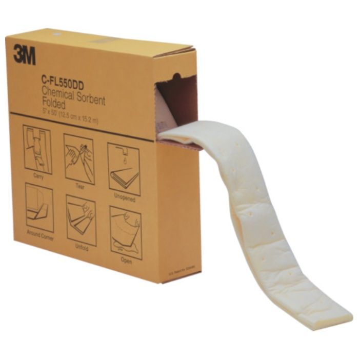 3M　液体吸収材　ケミカルソーベント　フォールデッドタイプ　(1巻入)