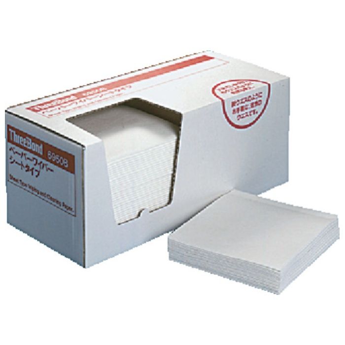 THREEBOND　工業用ペーパーワイパー・ペーパーウエス　箱入りタイプ　300×295(100枚×10箱)(6950BH)