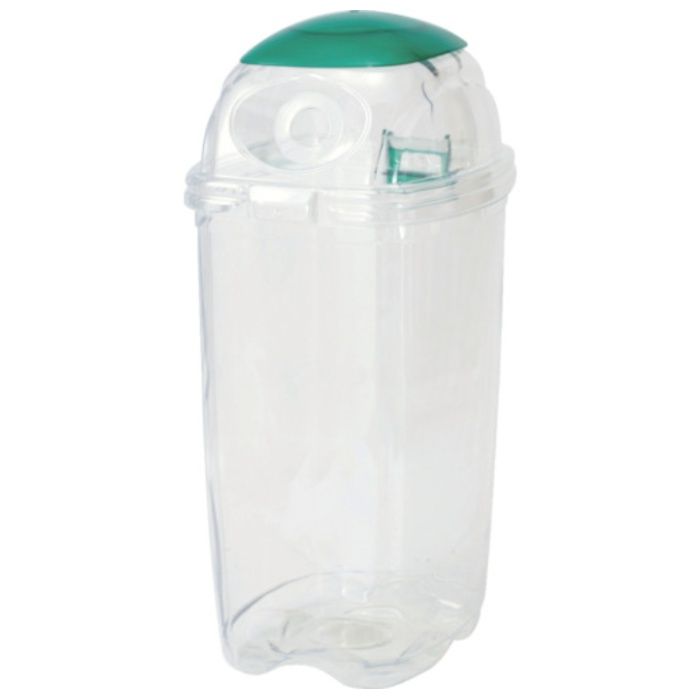 積水　透明エコダスター　60L　ペットボトルキャップ用