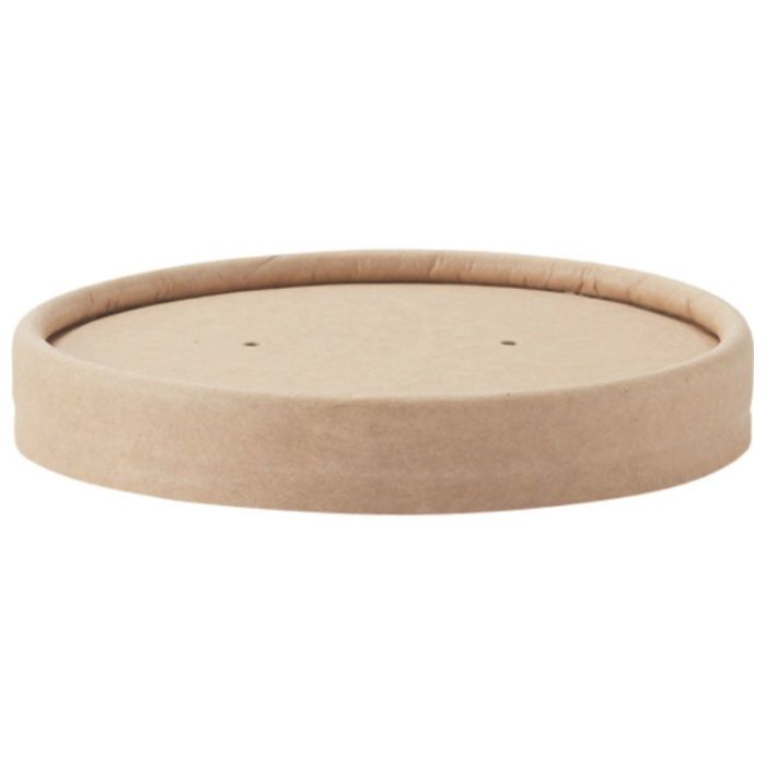 HEIKO　食品容器　未晒フードカップ　専用フタ　深型　235/350ml用　25個入り
