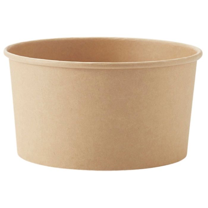 HEIKO　食品容器　未晒フードカップ　浅型　1000ml　25個入り