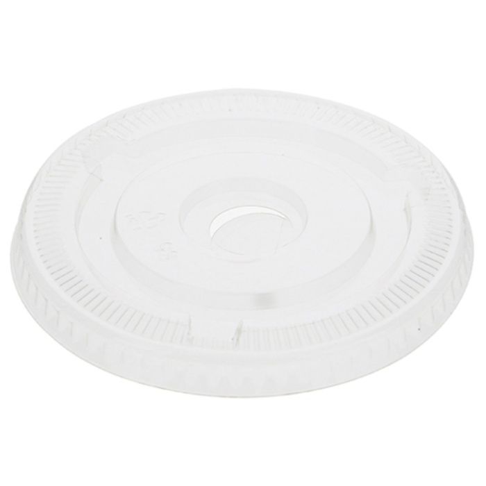 HEIKO　透明カップ　A-PET　平蓋　口径98mm用　C穴付き　　50個入り