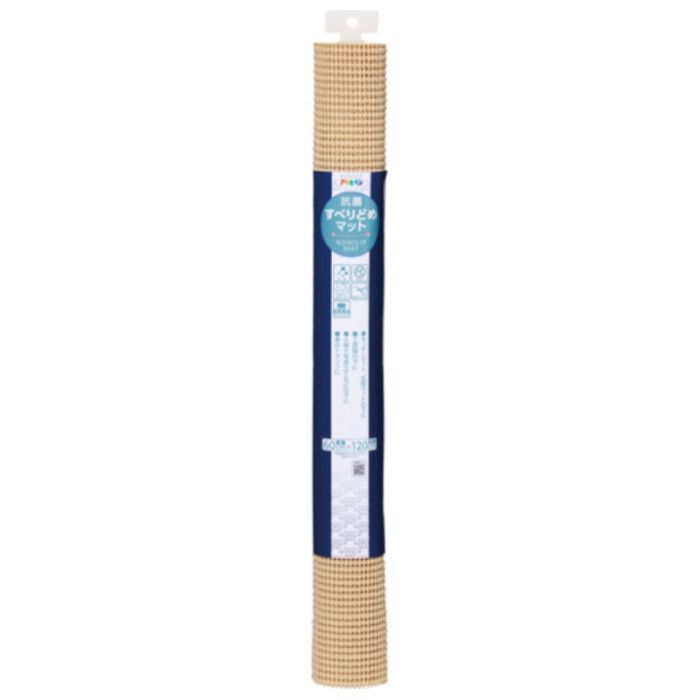 アサヒペン　抗菌すべり止めマット　60cmX120cm　HS2-60ベージュ