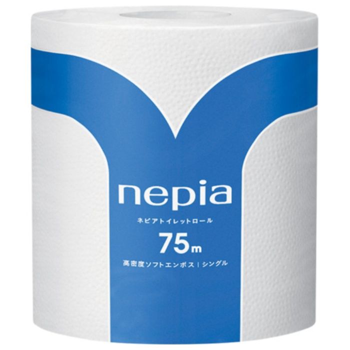 ネピア　トイレットペーパー　1ロールシングル75m　80個入り