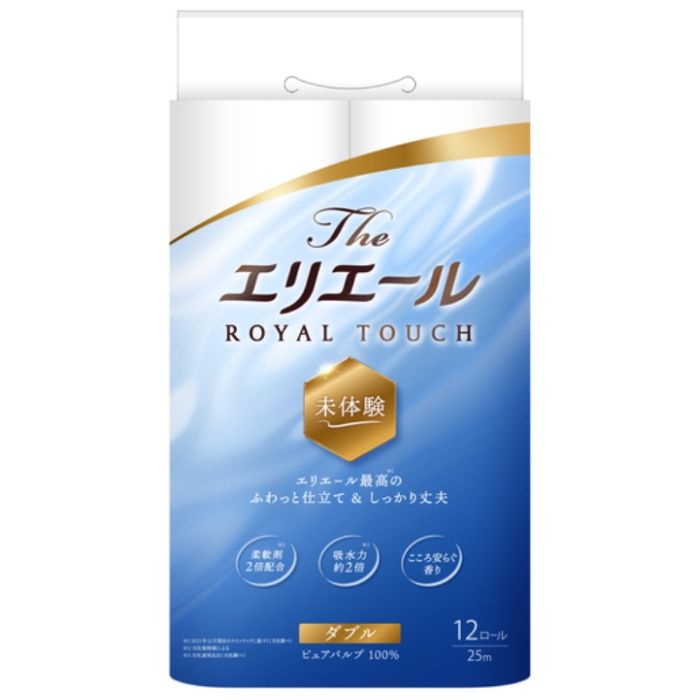 エリエール　Theエリエールトイレットティシュー　ダブル12R