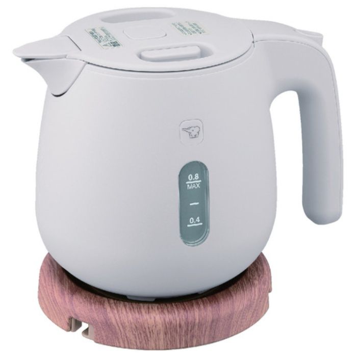 ZOJIRUSHI　電気ケトル　0.8L　サンドグレー