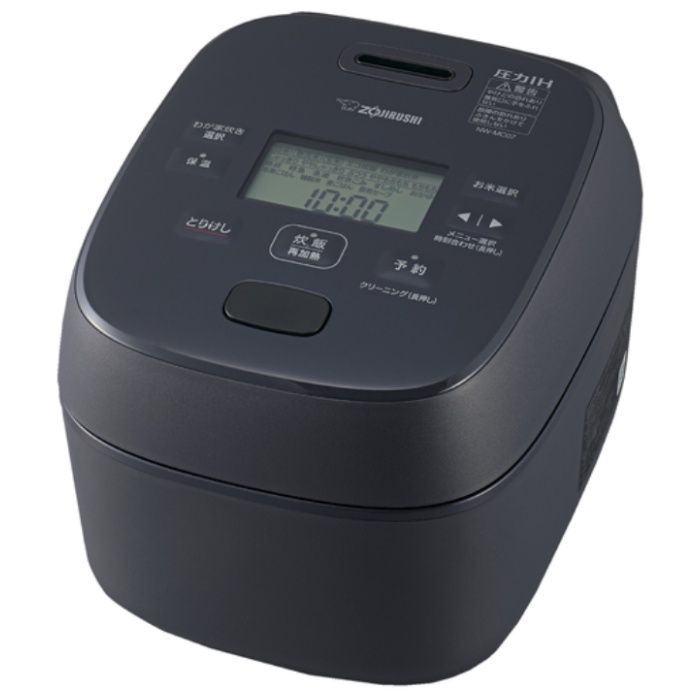ZOJIRUSHI　小容量圧力IH炊飯ジャー　4合炊き　スレートブラック