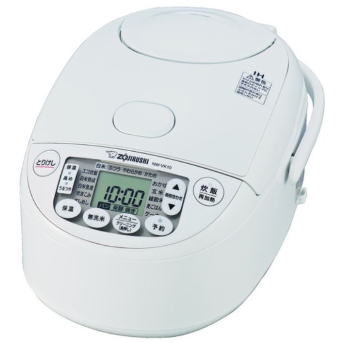 ZOJIRUSHI　IH炊飯ジャー　NWーVK　5.5合炊き　ホワイト
