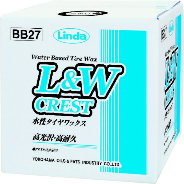 Linda L&Wクレスト 水性タイヤワックス 18kg(Tcode:1141537)
