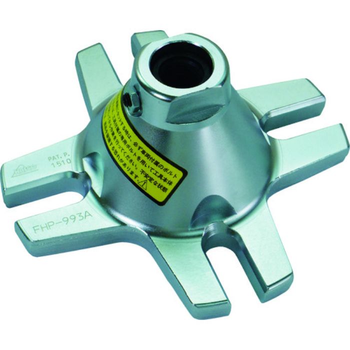 ハスコー 車輌整備用品 フロントホイールハブプーラー 4穴用 ネジサイズM18×P2.0(Tcode:8230665)