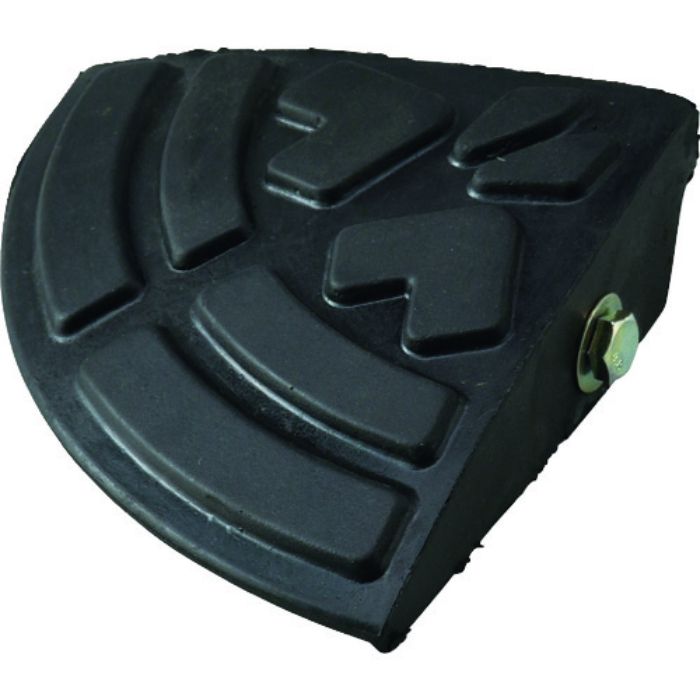 緑十字 45mm段差用プレート コーナータイプ 黒 ロードアップ6005R H45×W150×D150mm 再生ゴム製(Tcode:1479780)