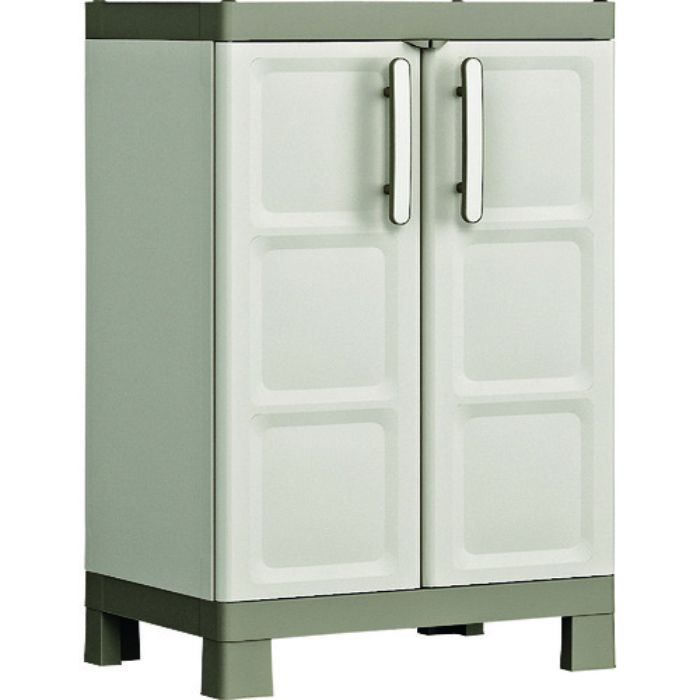 KETER 樹脂製物置エクセレンス 650X450X970 2段(Tcode:2063184)