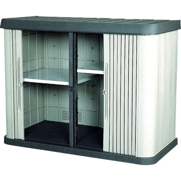 IRIS 201185 ホームロッカーワイド 1200×600×915 ブラウン(Tcode:5119065)