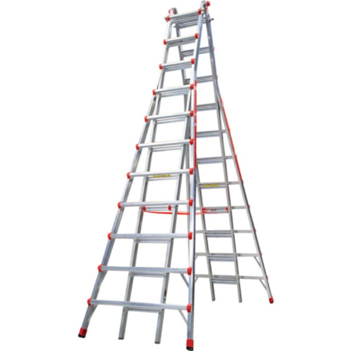 ハセガワ リトルジャイアント スカイスクレーパー 伸縮式長尺脚立5.06M(Tcode:4343549)