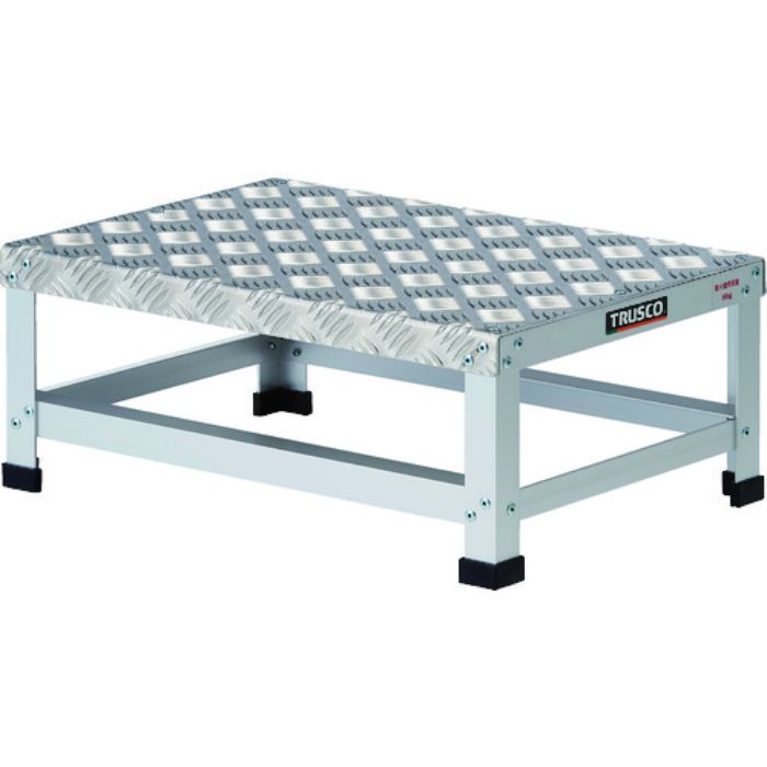 TRUSCO ローハイシステムステップ アルミ製足踏台 500X350XH200(Tcode:1372396)