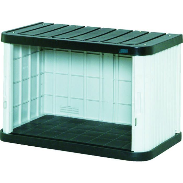 IRIS 201581 ミニロッカー ML-600V ブラック/グレー(Tcode:3617106)