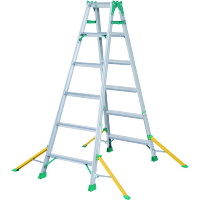 PiCa アウトリガー付きはしご兼用脚立