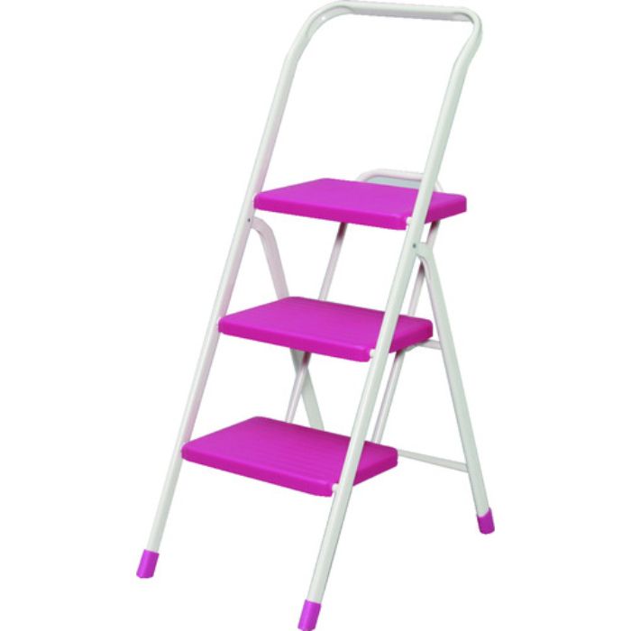 IRIS 201998 折りたたみステップ OSU-3 ピンク(Tcode:3853268)