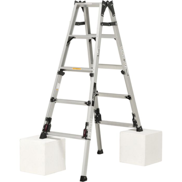 PiCa 上部操作式四脚アジャスト式はしご兼用脚立スタッピーSCN型(Tcode:5535843)