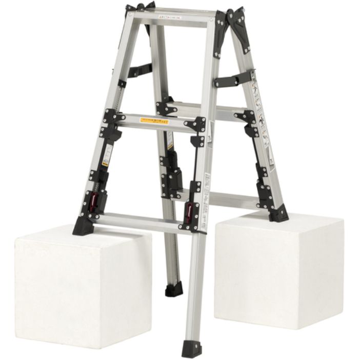 PiCa 上部操作式四脚アジャスト式はしご兼用脚立スタッピーSCN型(Tcode:5535842)