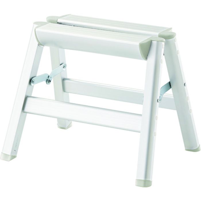 ハセガワ アルミ踏台 SE型 2段 シルバー(Tcode:2116004)