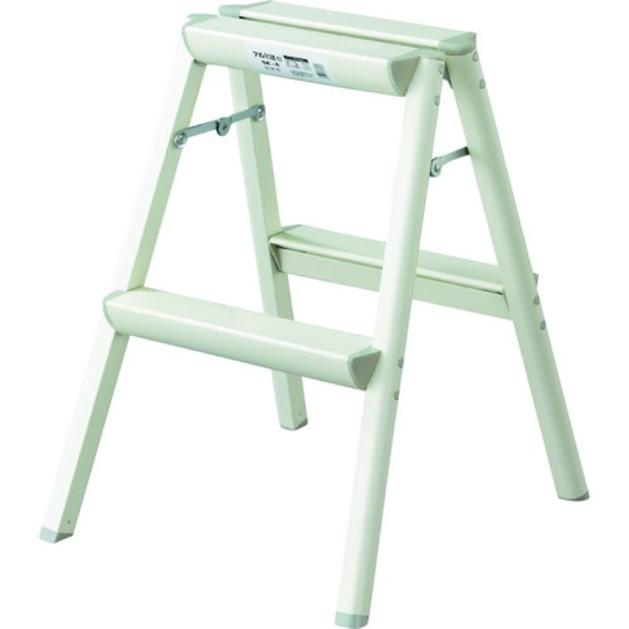ハセガワ アルミ踏台 SE型 2段 ホワイト(Tcode:2115986)