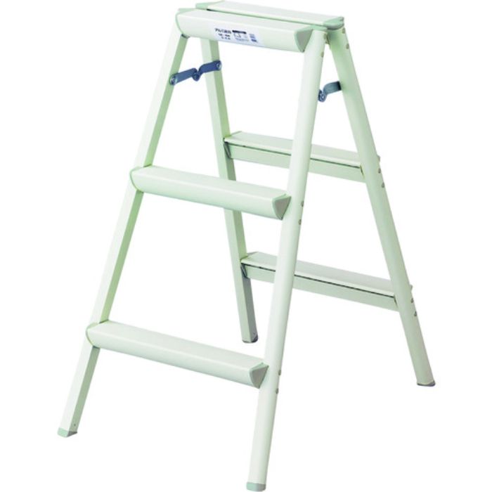 ハセガワ アルミ踏台 SE型 3段 ホワイト(Tcode:2115990)