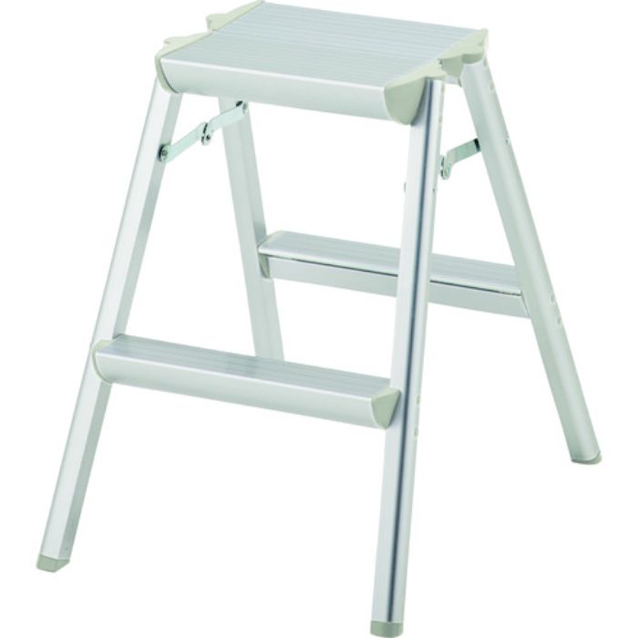 ハセガワ 天板幅広アルミ踏台 SEW型 2段(Tcode:2116016)