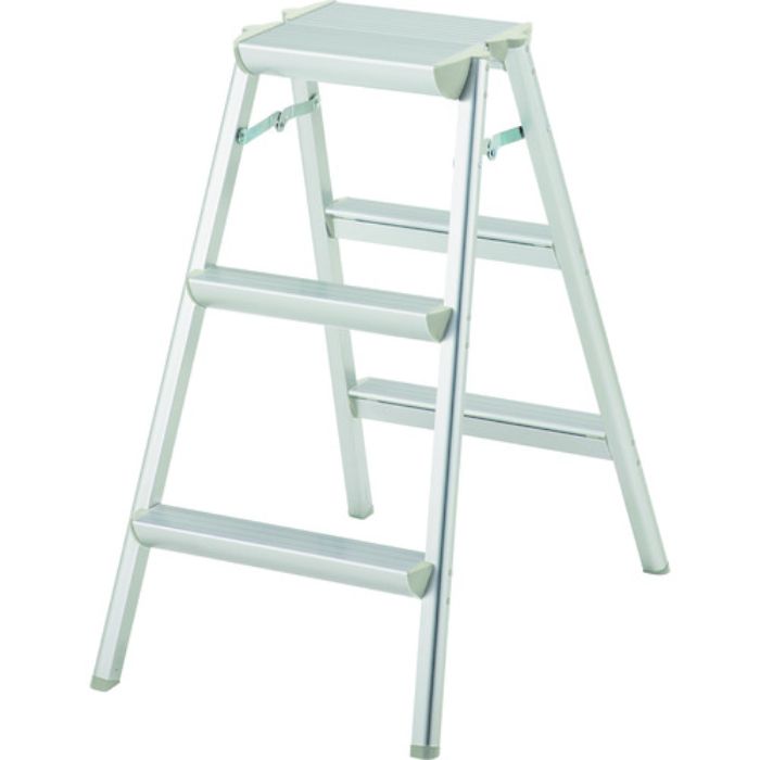 ハセガワ 天板幅広アルミ踏台 SEW型 3段(Tcode:2115977)