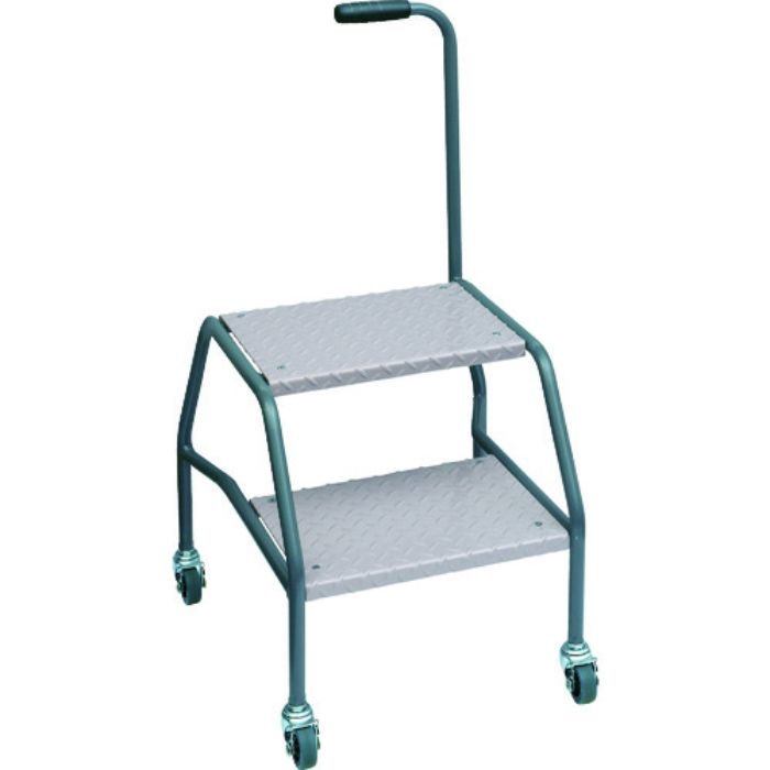 NF 移動式踏み台SFS型 ステップ2段縞鋼板タイプ H800X470X455(Tcode:3618200)