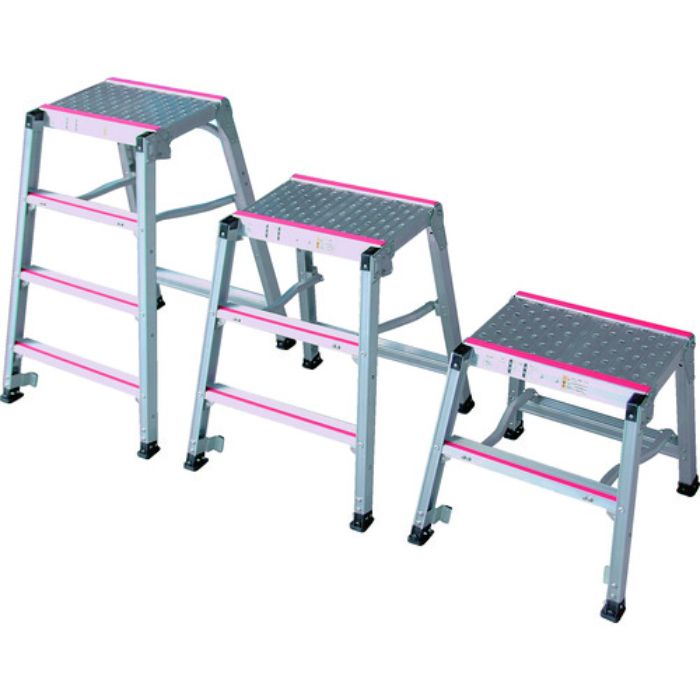 ナカオ 楽駝ミニ 滑り止め付き踏み台 1.0M(Tcode:3028429)