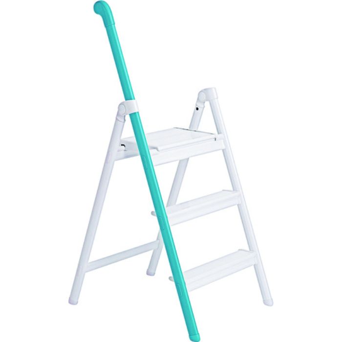 ハセガワ 踏台 ハンドルステップ アクアブルー(17263)(Tcode:2063495)