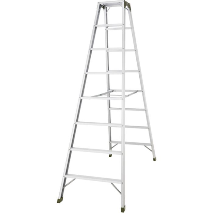 ハセガワ アルミ合金製天板幅広専用脚立 天板高さ2.4m(Tcode:2438925)