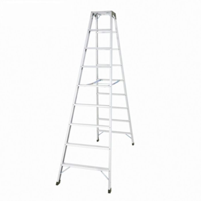 ハセガワ アルミ合金製天板幅広専用脚立 天板高さ2.7m(Tcode:2438933)