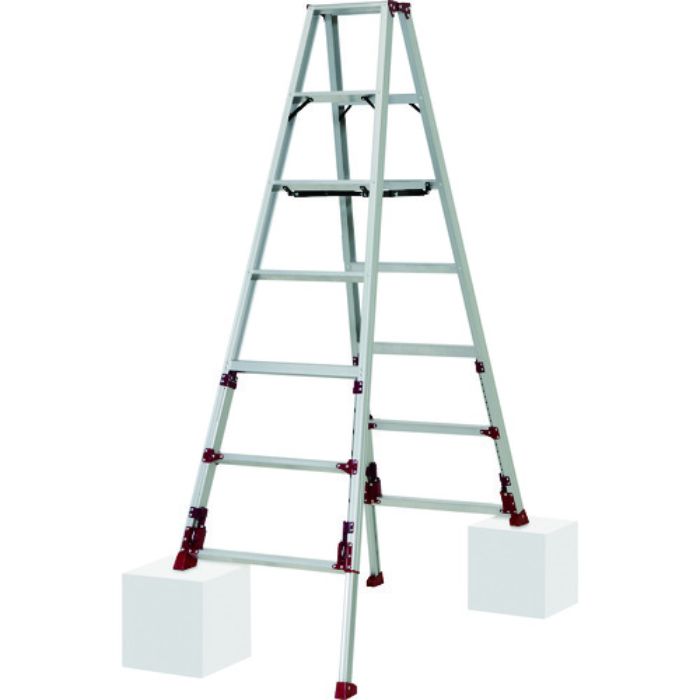 PiCa 上部操作式四脚アジャスト式専用脚立 SXJ型(Tcode:2083195)