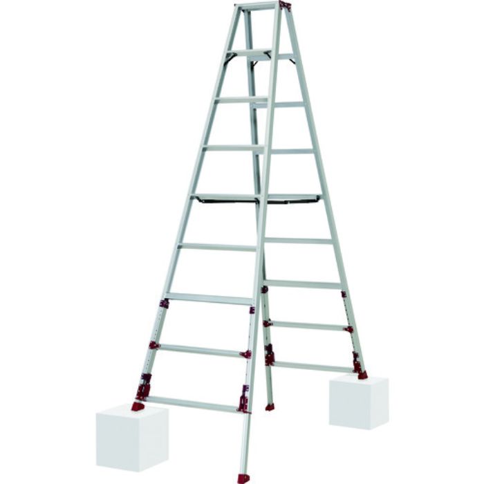 PiCa 上部操作式四脚アジャスト式専用脚立 SXJ型(Tcode:2083197)