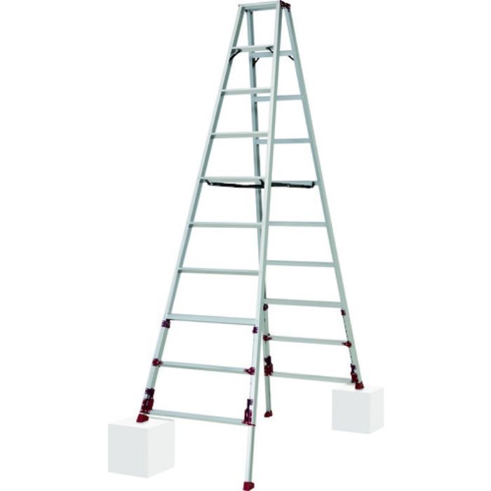 PiCa 上部操作式四脚アジャスト式専用脚立 SXJ型(Tcode:2083198)