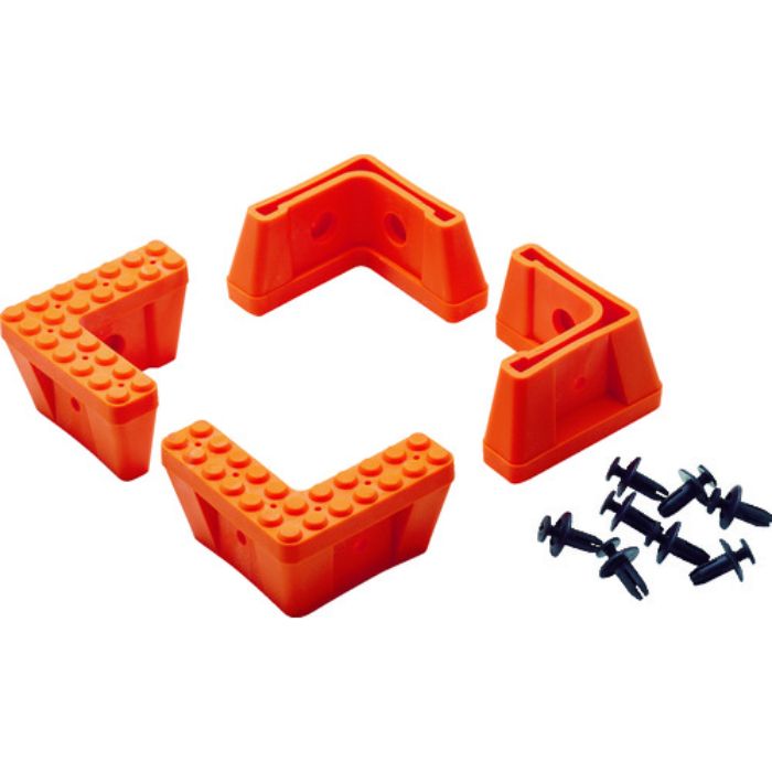 TRUSCO 滑り止めキャップ 4個 TASG用(Tcode:1160828)