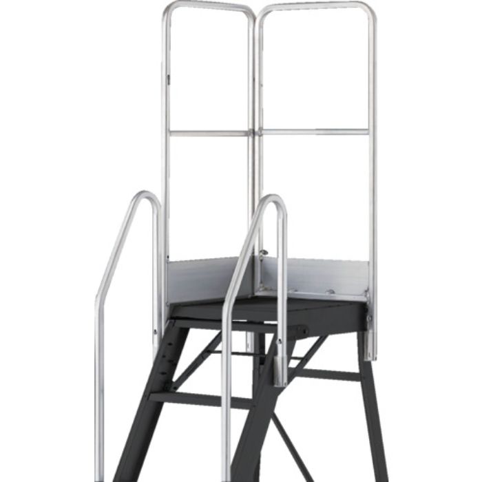 TRUSCO 踏み台TDAD用片側開口手すり 高さ1100mm(Tcode:1157867)