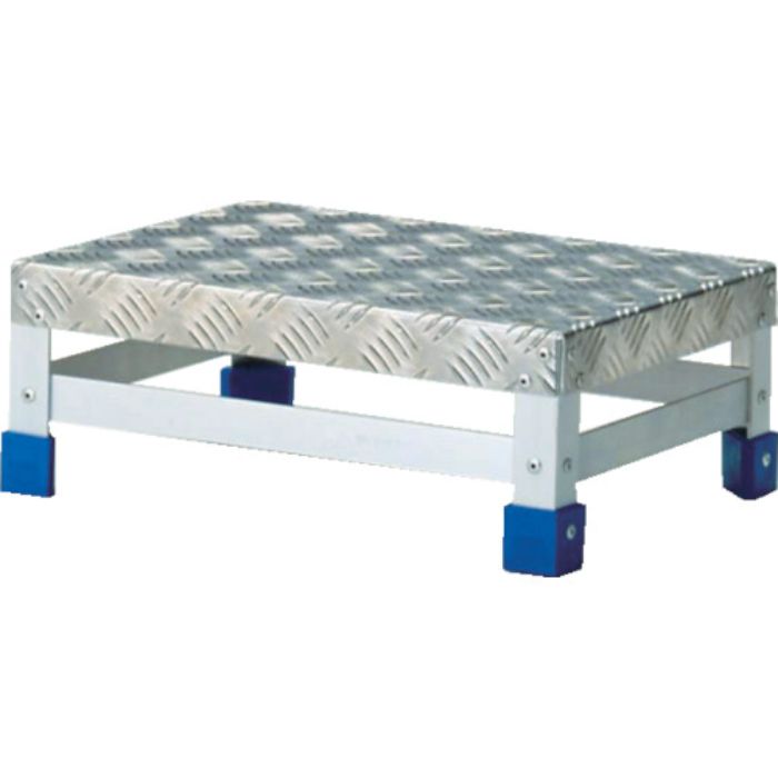 TRUSCO ステップ アルミ製・縞板タイプ 600X400XH150(Tcode:3418022)