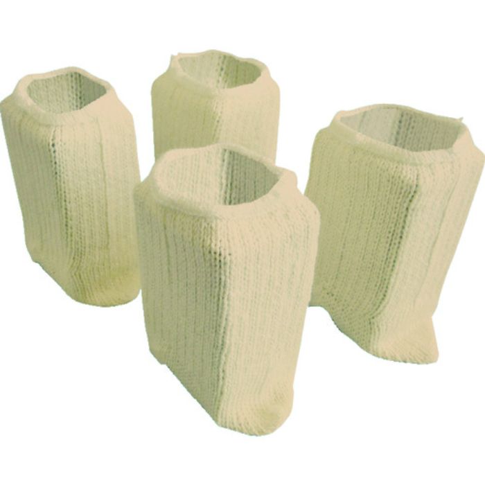 TRUSCO 脚立用脚カバー 滑り止め付 4個入り(Tcode:4894618)